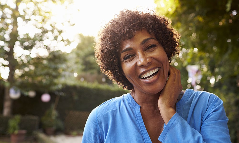 Smiling psychiatric nurse practitioner